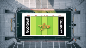 Official foot five playing field